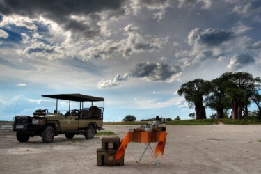 REISTHEMA SAFARI - BW - Kwando - andere lodge 2 - safari kopie