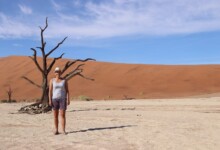 VOORPAGINA NAMIBIE NAM - Sossusvlei - Deadvlei Lein - 2018